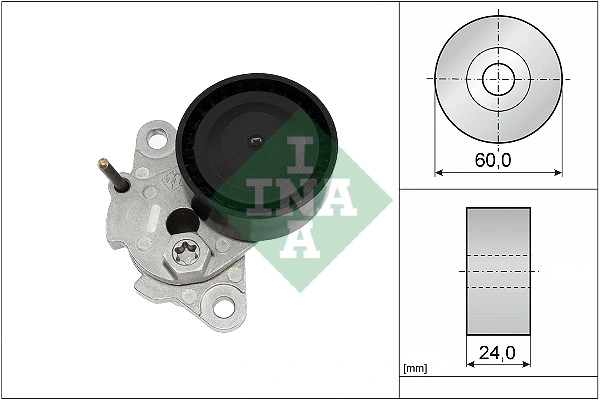 Belt Tensioner, V-ribbed belt